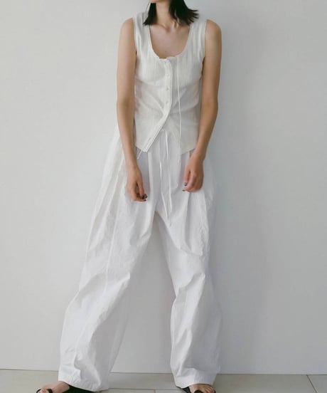 anuke アンヌーク　Volumetuck Cocoon Pants　62610720