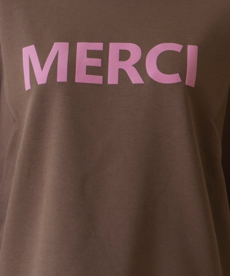 ROSIEE　ロージー MERCI フロッキーロゴトップス　R070301
