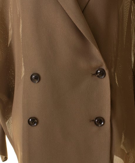 Dignite collier　ディニテコリエ ドルマンシャツジャケット TK-80254202