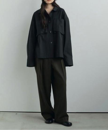 anuke アンヌーク　Pocket Standcollar Shirts 62520408 本州送料無料！
