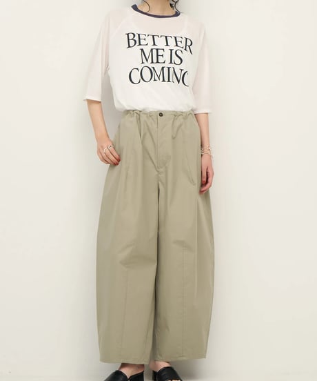 CHIGNON　シニヨン　ウエストフリーコクーンPT カーキ　3562-338MK