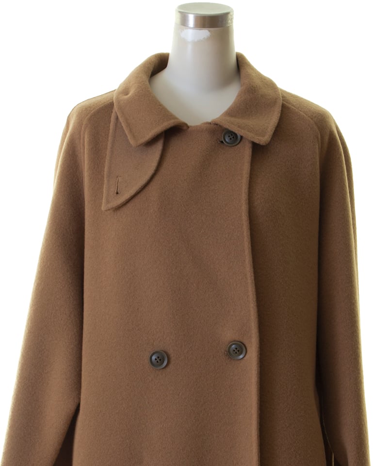 Dignite collier ディニテコリエ ダブルフェイスPコート ベージュ ダブルフェイスPコート 18 ボルドー【Dignite collier(ディニテコリエ