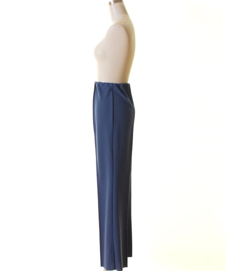 2024SPRING&SUMMER MARIED'OR　マリードール ポリレーヨンストレッチ裾ベンツ開きパンツ 11481