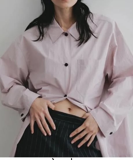 anuke (アンヌーク） Over Pocket Shirts　62610412　本州送料無料！
