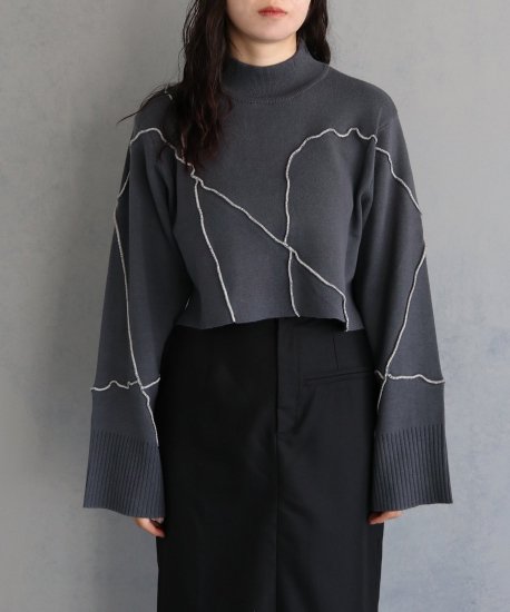 &g'aime アンジェム RANDOM MELLOW KNIT TOPS/986-65008 &g'aime アンジェム RANDOM MELLOW KNIT TOPS/986-65008