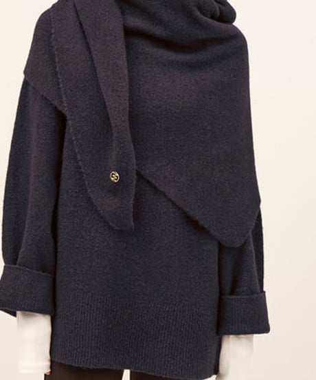 【YENN】ALPACA MIX SCARF