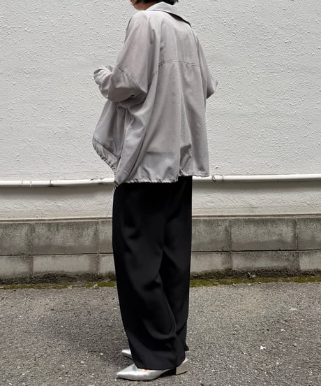 Anna Kerry　アンナケリー ワイドシャツブルゾン 85262404 2026NEWARIIVAL