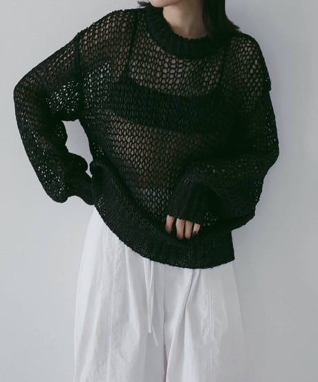 anuke アンヌーク　Tapeyarn Loose Knit　62610508 本州送料無料