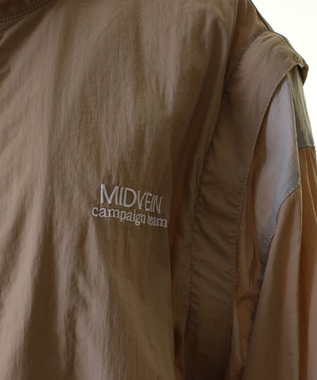 MIDVEIN (ミッドヴェイン) 2wayナイロンブルゾン　612-94401 2026NEWARIIVAL