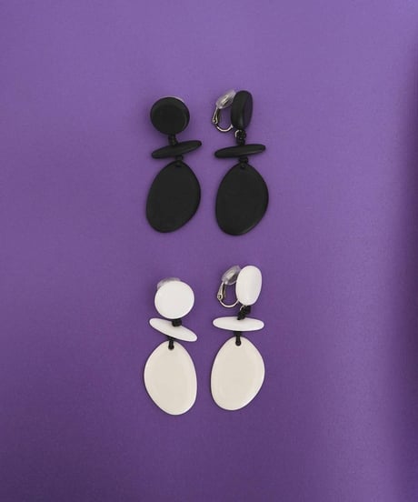 anuke アンヌーク Acrylic Stone Earring 62610901 本州送料無料！5月中旬発送予定
