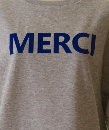 ROSIEE　ロージー MERCI フロッキーロゴトップス　R070301