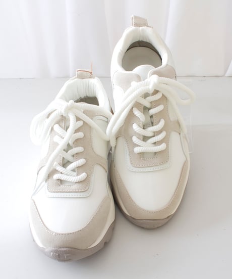 ATELIER BRUGGE アトリエブルージュ Original sole sneaker チュールデザインスニーカー　オリジナルスニーカー