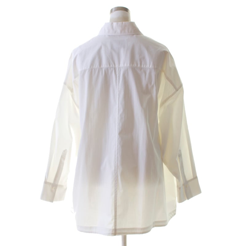 MARIED'OR マリードール 裾しぼりオーバーサイズシャツ 24049