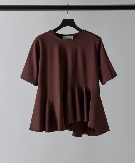 Mewl　ミュール　CHIGNON　シニヨン　アシメペプラムTOPS 　M262-88057