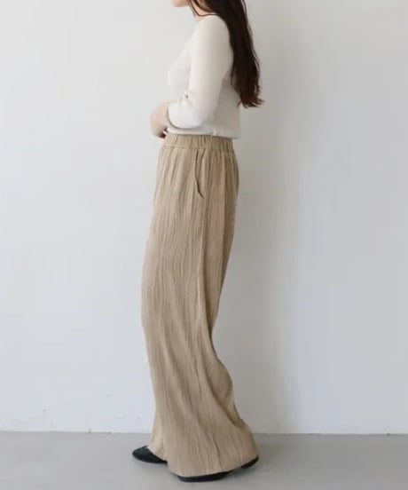 リプセルフカットパンツ