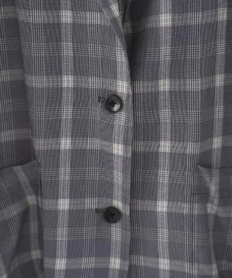 anuke アンヌーク Check Over Jacket 62610102 本州送料無料！4月中旬～5月中旬発送予定