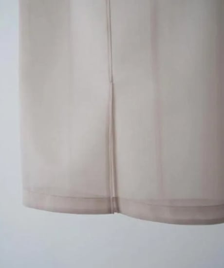 anuke アンヌーク Sheer Knit Skirt  62610802  本州送料無料！3月中旬～4月中旬発送予定