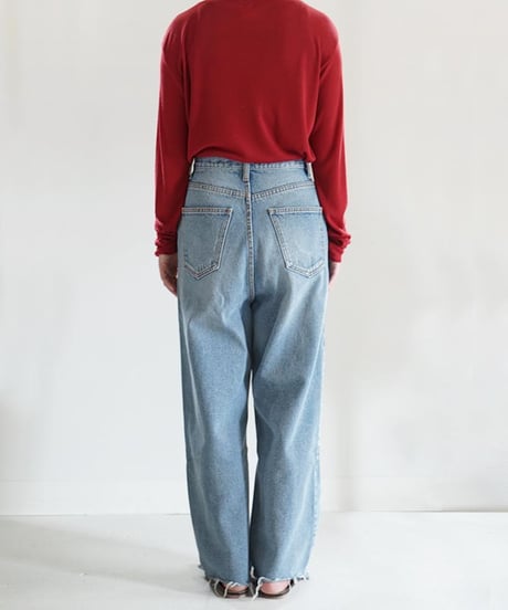 YENN イェン　HIGH RISE TUCK WIDE PT　Y222-31010再入荷