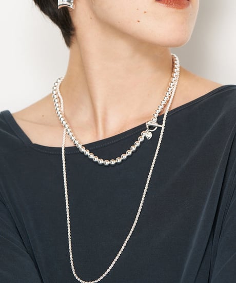 CHIGNON　シニヨン　ﾏﾙﾁWAY丸玉ﾁｪｰﾝﾈｯｸﾚｽ 0045-366RT