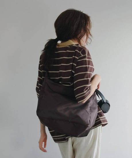 anuke アンヌーク　Border Loose Polotops　62620613