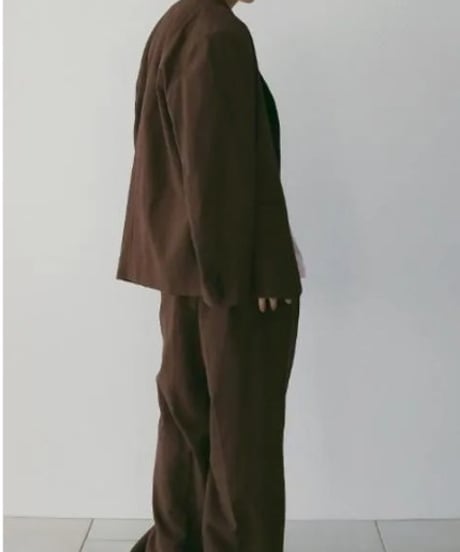 anuke アンヌーク Linen Tuck Pants 62610706 本州送料無料！3月中旬～4月中旬発送予定