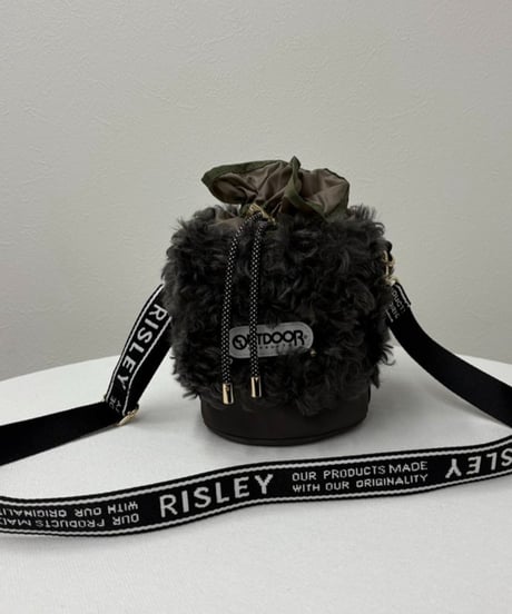 RISLEY　リズレー Bucket fur bag（1740978）【R2503-BFB38】