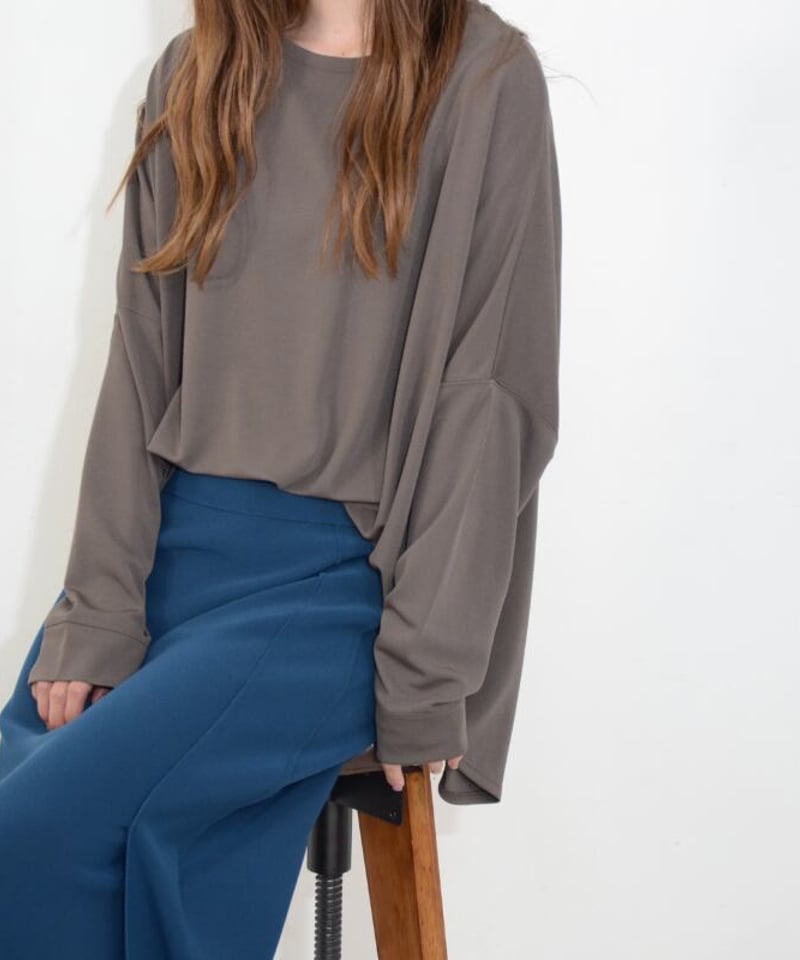 Praia プライア ブラウスライクドルマンTOPS LEF-2266B 2025SS | Praia プライア ブラウスライクドルマンTOPS LEF-2266B 2025SS |