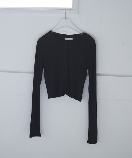 anuke アンヌーク　Sheer Rib Cardigan　62520602