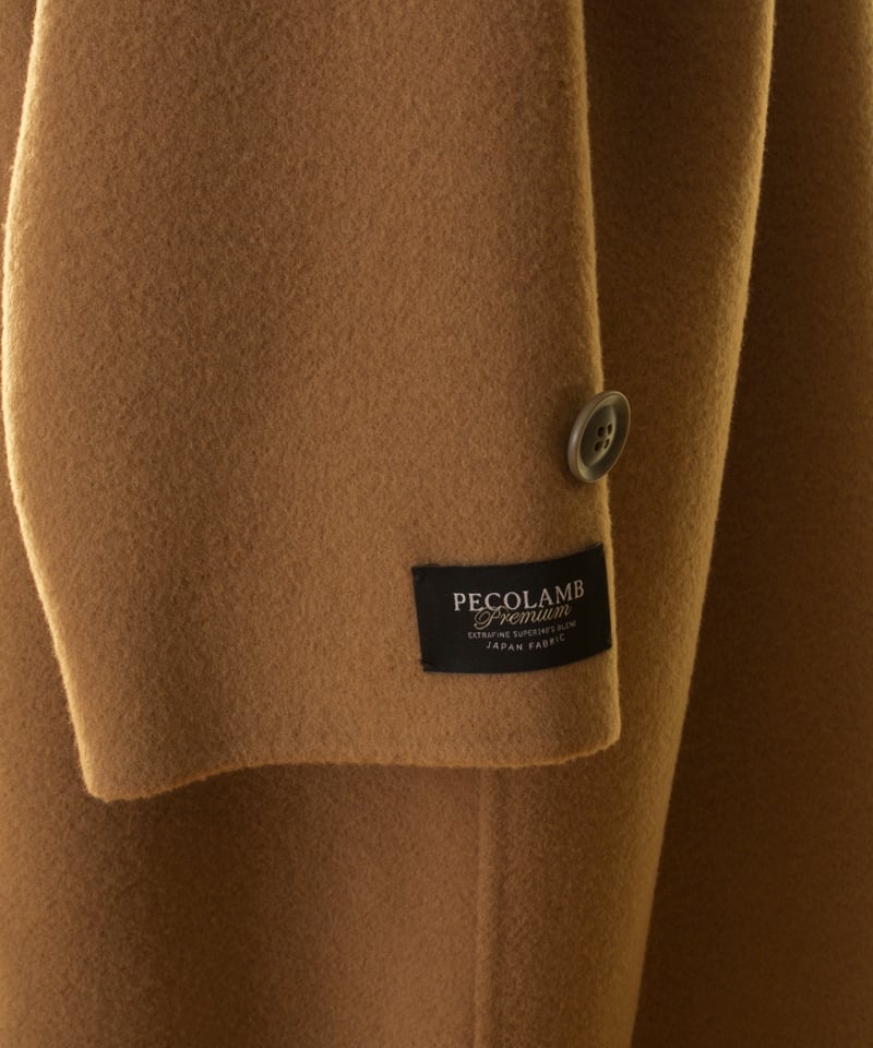 Dignite collier ディニテコリエ ダブルフェイスラグランコート