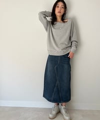 AgAwd　アガウド  スウェットボートネックTops　2225-6084　 2025秋冬物　予約