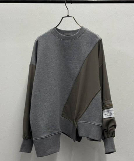 RISLEY　リズレーContrast panel sweatshirt（1740971）(R2503-BSW869)
