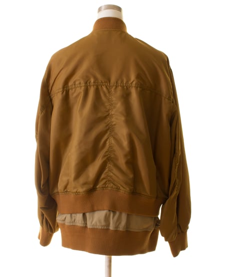 RISLEY　リズレー　MA-1 layered clothing　blouson　R2403-DMA679