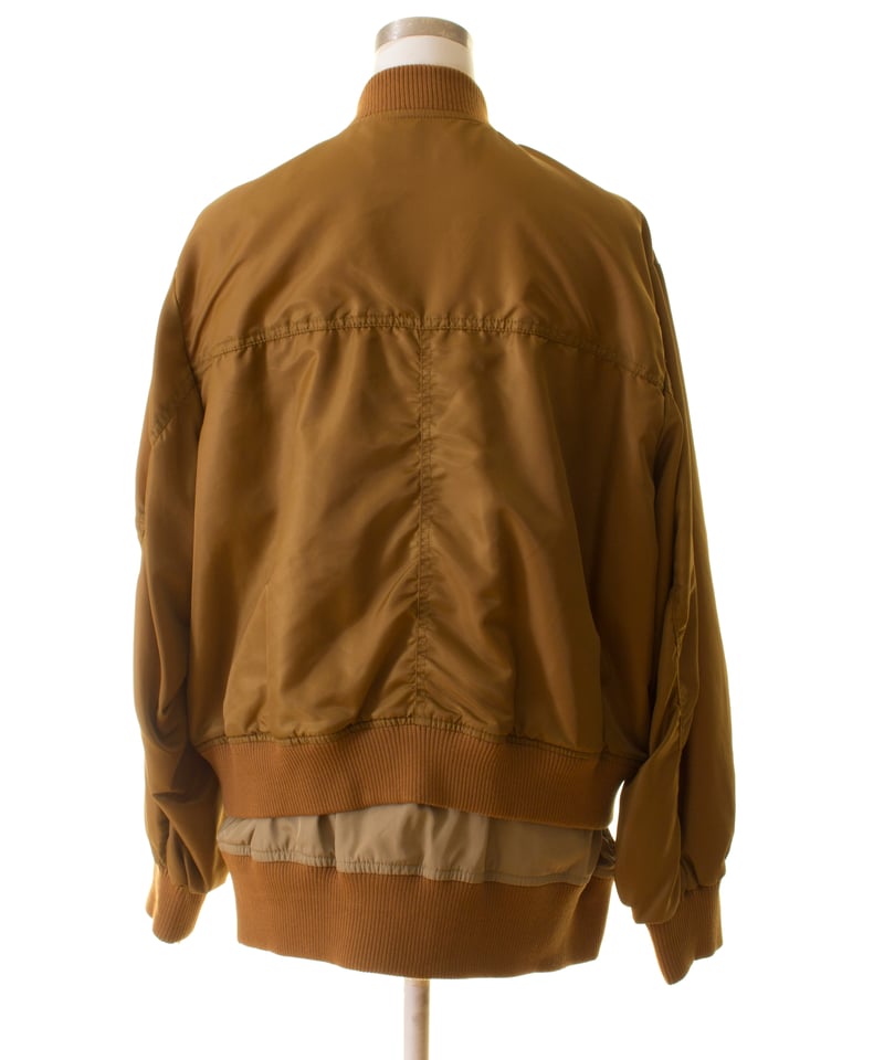 RISLEY リズレー MA-1 layered clothing blouson R2403 RISLEY リズレー MA-1 layered clothing blouson R2403