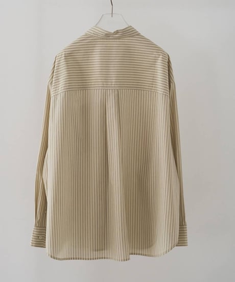 anuke アンヌーク　Stripe Over Shirts　62610401　本州送料無料
