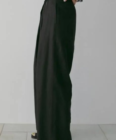 anuke アンヌーク Sheer Tuck Pants　62610717　本州送料無料！5月中旬～6月中旬発送予定