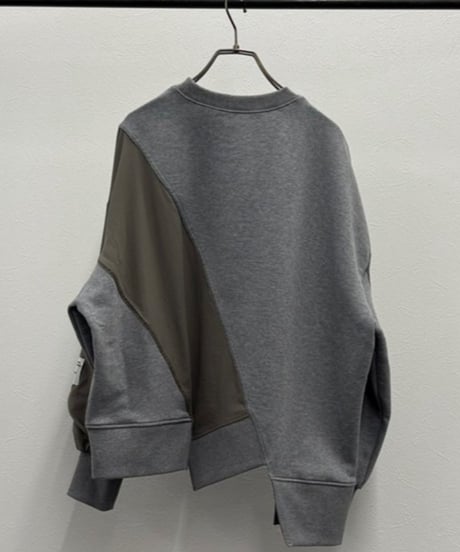 RISLEY　リズレーContrast panel sweatshirt（1740971）(R2503-BSW869)