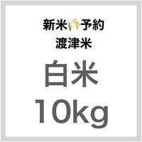 【新米予約🌾今秋産】「渡津米」白米10kg《高級日本料理店採用》・農薬化学肥料70%減