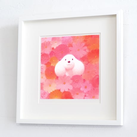 フレーム入りジクレー版画「ときめき色の時間」