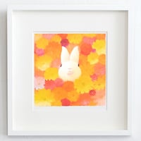 フレーム入りジクレー版画「花色の時間」 ・ 現品