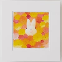 ジクレー版画「花色の時間」（フレーム無し・ブックマット仕様）