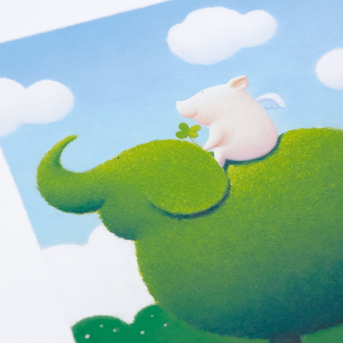 フレーム入りジクレー版画「天使のひととき」 | HIROSHI WATANABE ART