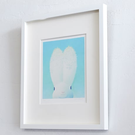 フレーム入りジクレー版画「恋の予感」 ・ 現品