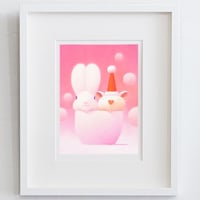 フレーム入りジクレー版画「大切な夢」 ・ 現品