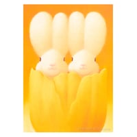 Post Card ポストカード「ふたりいっしょ」