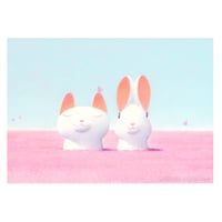 Post Card ポストカード「桜色の時間」