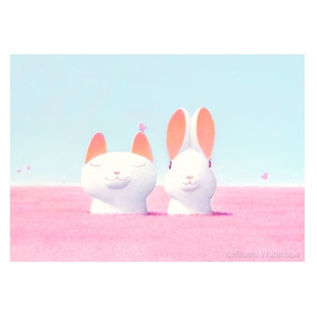 Post Card ポストカード「桜色の時間」
