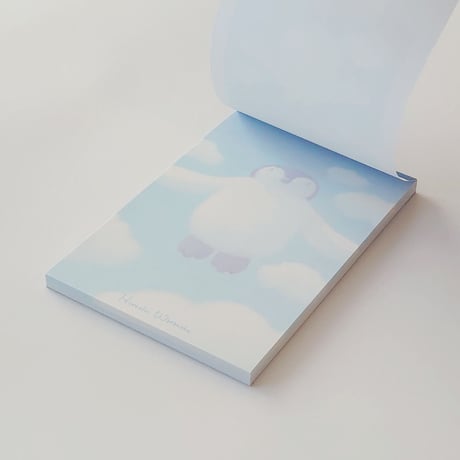 Memo Pad メモパッド「ふかふかなくもの気持ち」