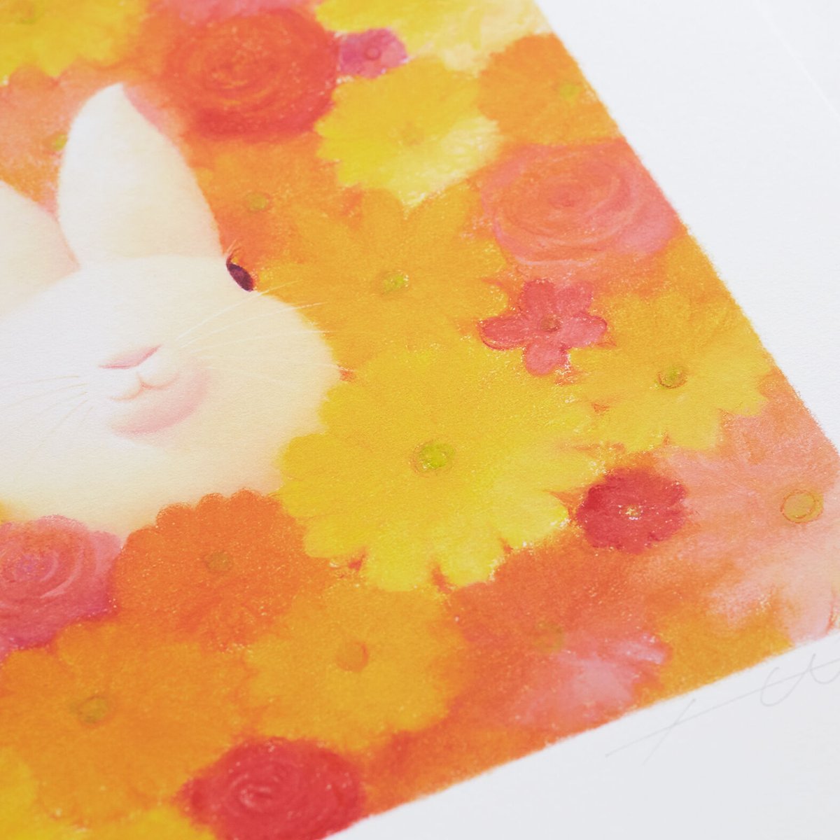 フレーム入りジクレー版画「花色の時間」 | HIROSHI WATANABE ART STUD