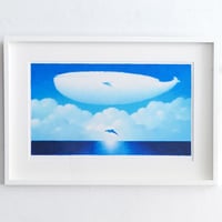 渡辺 宏「雲を追いかけて」 エディションNo.597/800【送料込・匿名配送】 渡辺宏「雲を追いかけて」 エディションナンバー入り限定版画