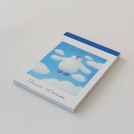 Memo Pad メモパッド「ふかふかなくもの気持ち」